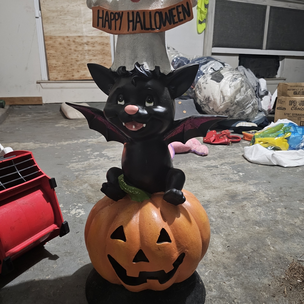 Halloween Bat and Pumpkin Kids Costume Decor